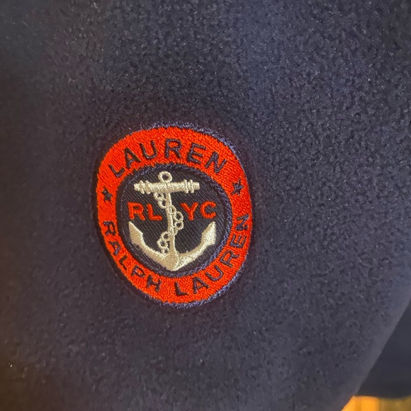 VTG Lauren Ralph Lauren Active Colorblock Fleece - Picture 7 of 7